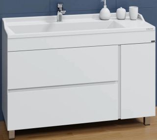 Тумба под раковину СанТа Марс 700254 120см белый